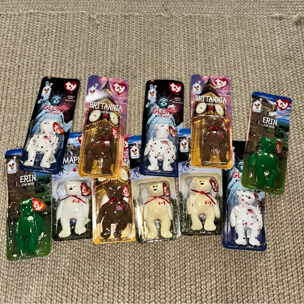 Ty Beanie Babies Bears Set - McDonald’s collection Unopened